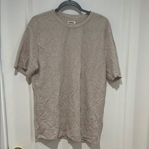 Network Beige Short Sleeve Tee